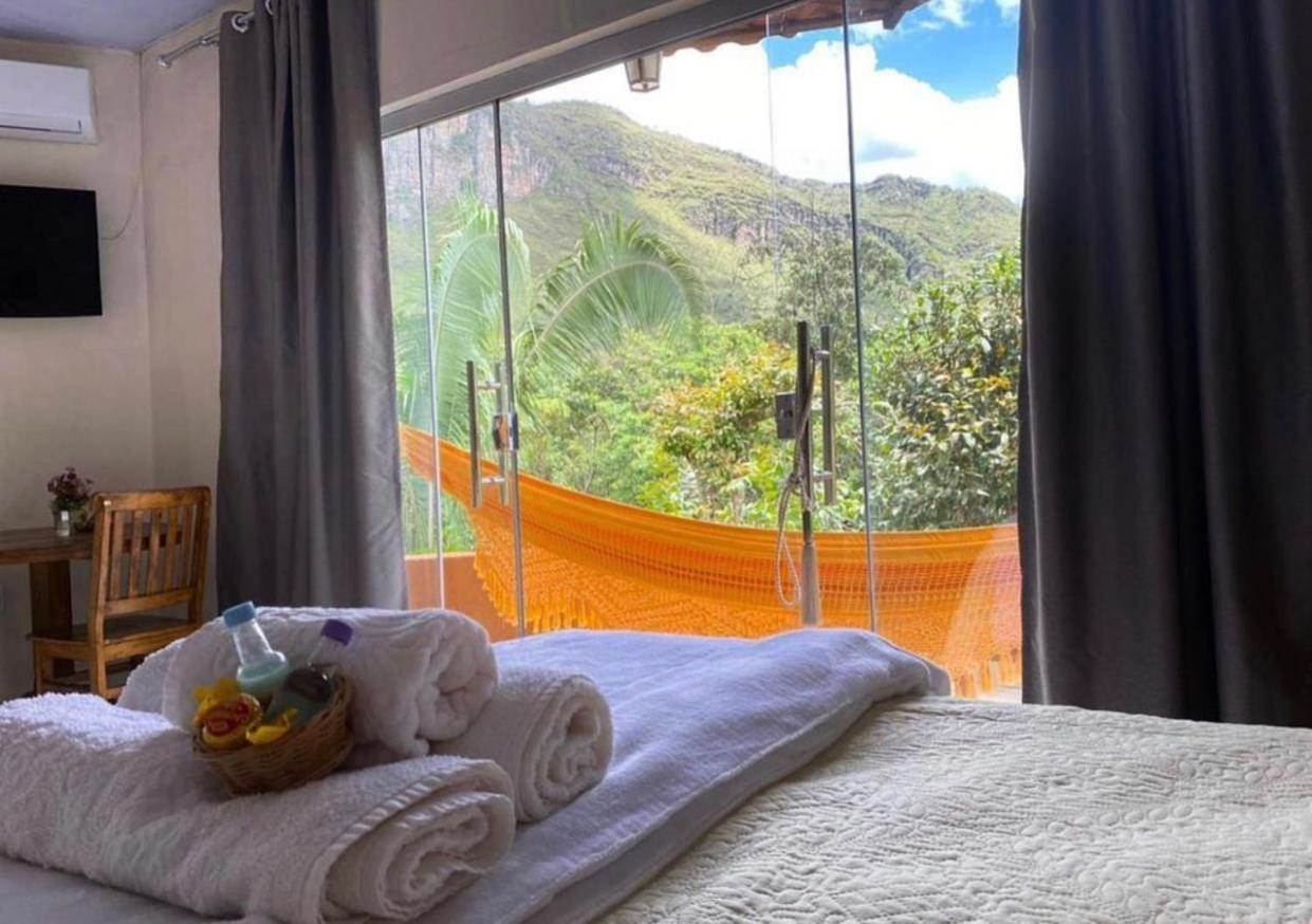 Pousada Rancho Dos Ipes Алту-Параизу-ди-Гояс Экстерьер фото